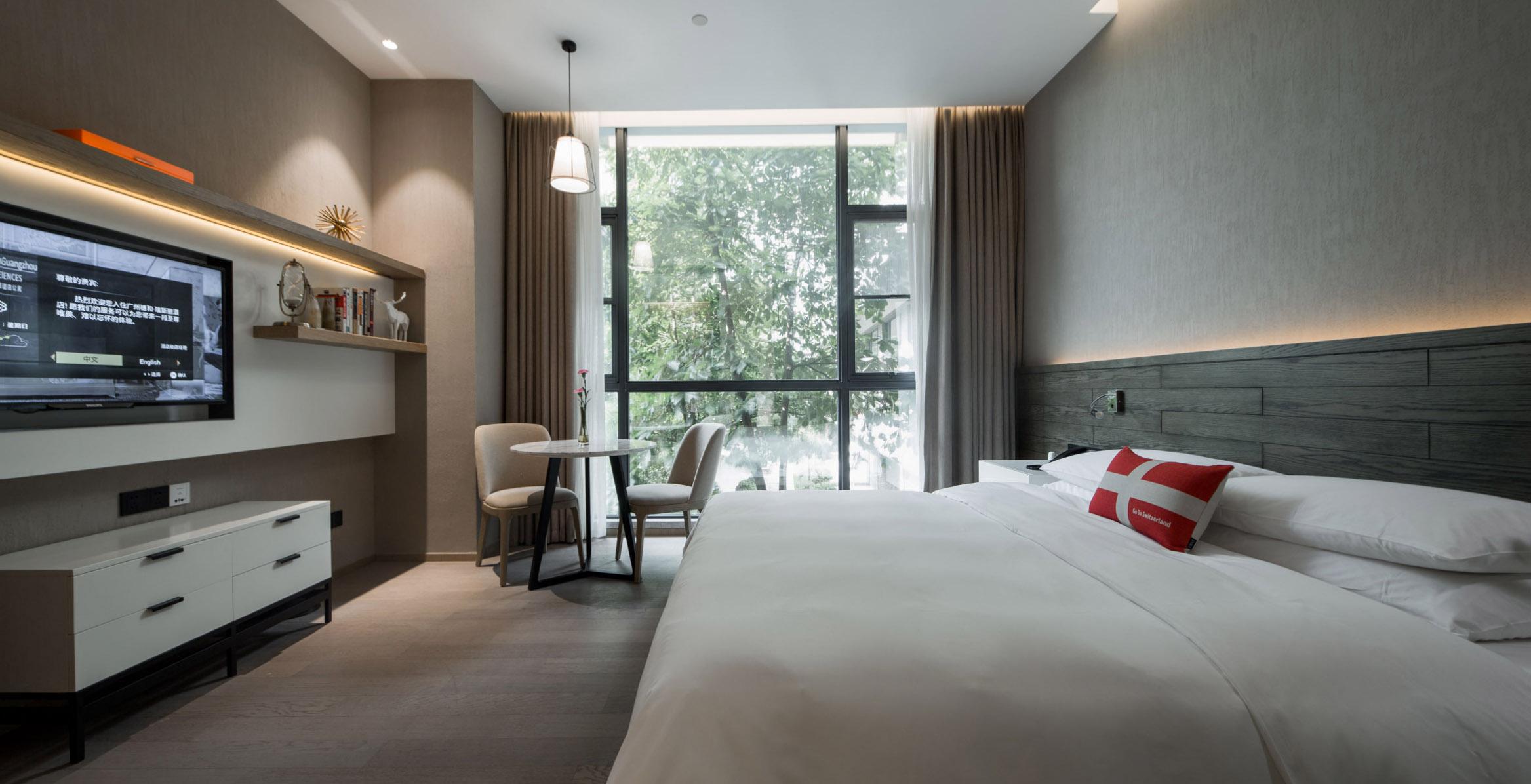Swisstouches Guangzhou Hotel Residences Buitenkant foto